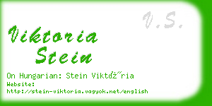 viktoria stein business card